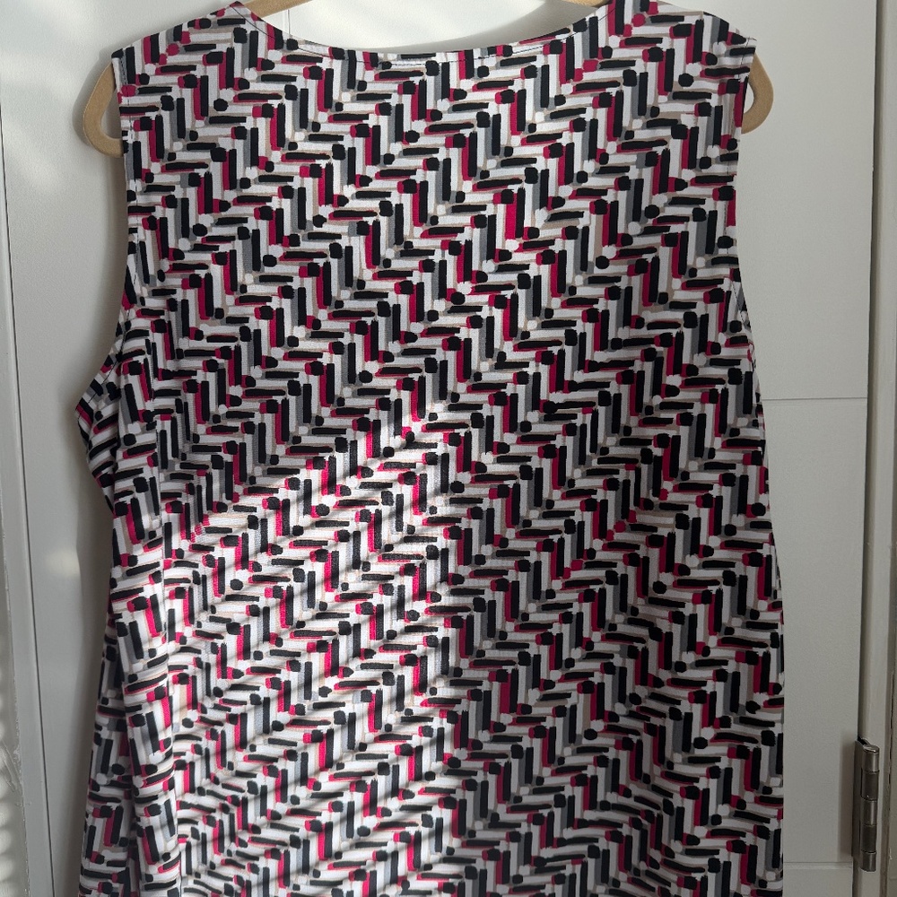 PLUS SIZE (2X)_Jones Studio Top/Shell (multicolor) - Picture 2 of 3